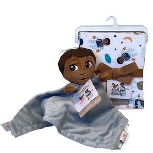 Little Muffincakes stuffed Lovey and changing pad cover set